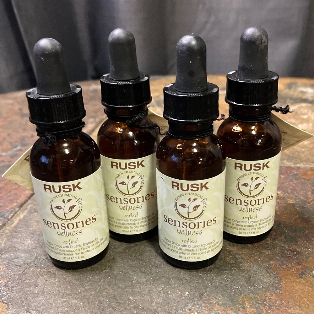 Risk Sensories Wellness Reflect Organic Hair Serum Lot of 4